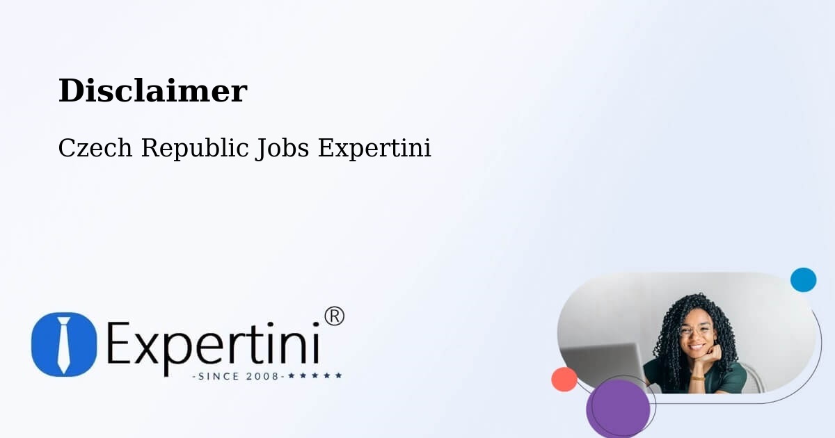 Disclaimer – Stachy - Czech Republic Jobs Expertini